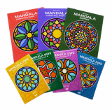 ぬりえブックMANDALA  エルフ出版　まんだらぬりえ　