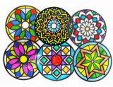 ぬりえブックMANDALA1 　MANDALA2 　MANDALAエキスパート エルフ出版