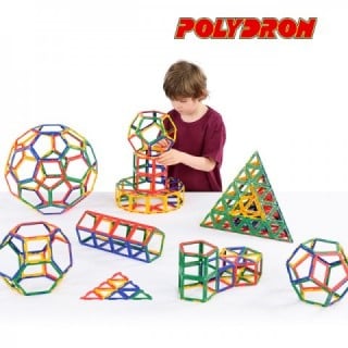 ポリドロンフレームワーク POLYDRON社　多角形をつなげて遊ぶ構成玩具