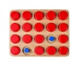 木の3Dメモリー 　BLUE RIBBON   ３歳くらいから遊べる木製ゲーム