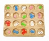 木の3Dメモリー  ブルーリボン社  BlueRibbin タイ  3歳から楽しめる木製ゲーム