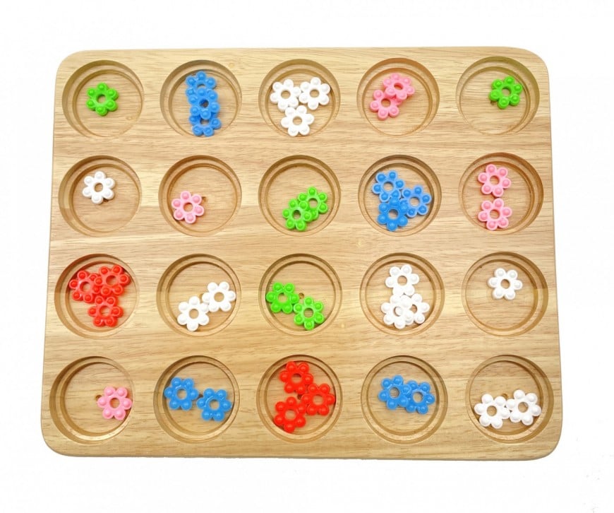 木の3Dメモリー  ブルーリボン社  BlueRibbin タイ  3歳から楽しめる木製ゲーム